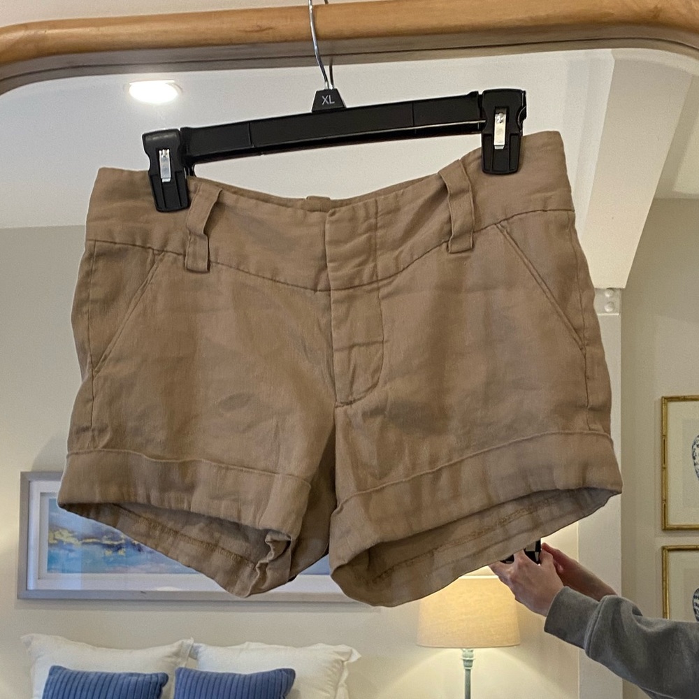 Alice + Olivia Linen Shorts